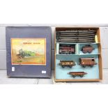 A Hornby O gauge LMS No. 601 Goods Set