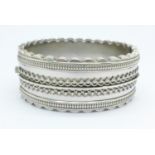 A Victorian bangle with case