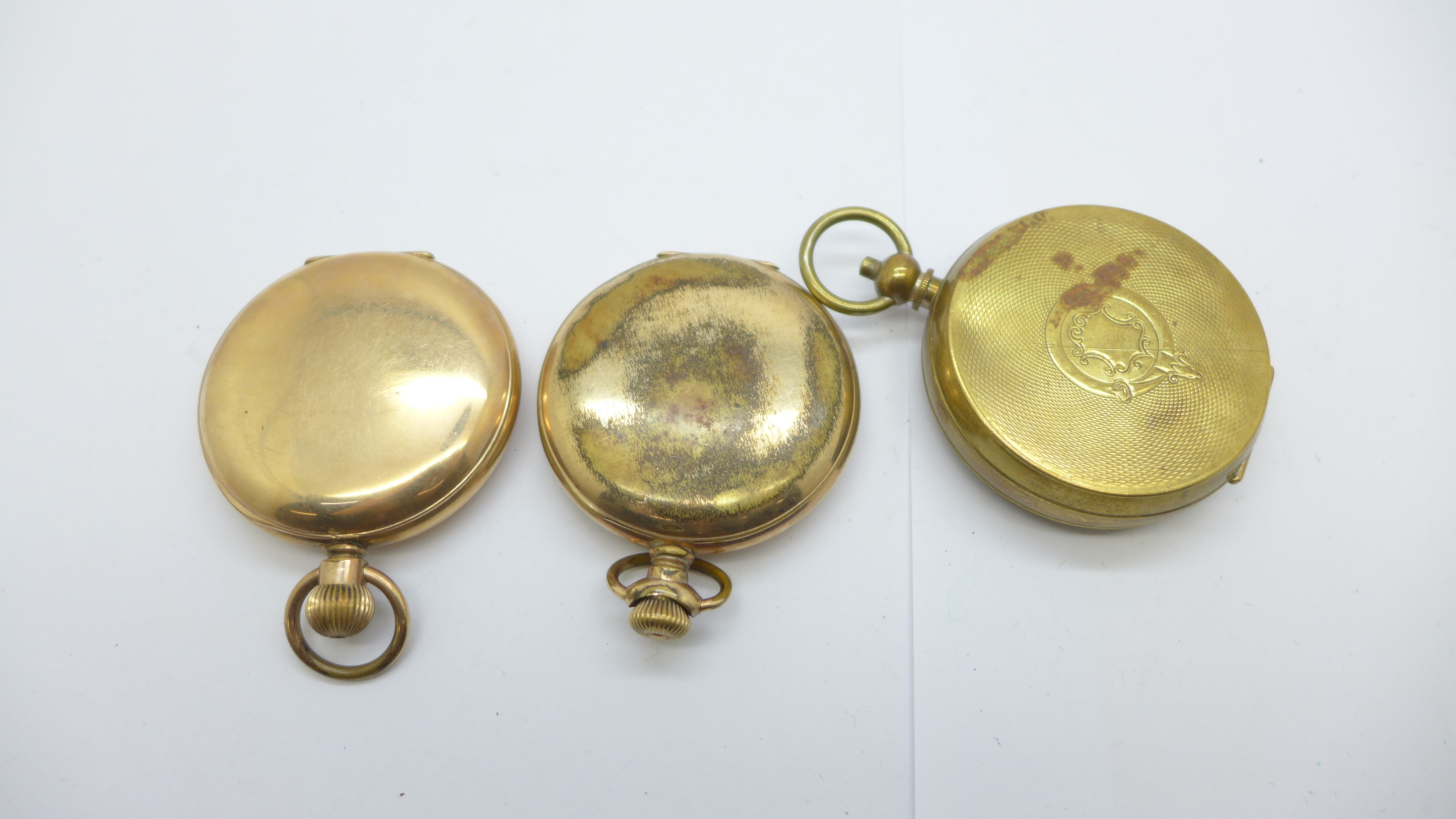 Three pocket watches including Railway Timekeeper, two a/f - Image 5 of 5