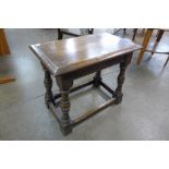 A 17th Century style joint oak stool