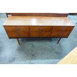 A teak sideboard