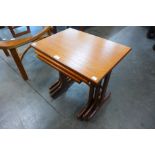 A G-Plan Fresco teak nest of tables