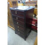 A Stag Minstrel mahogany chest of drawers