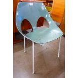A Kandya painted plywood Jason chair, designed by Frank Guille