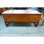 A teak sideboard