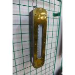 A Silicate Co., Birmingham wall mounted thermometer