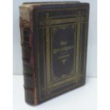 One volume, The Life of Christ, the Rev. F.W. Farrar (loose boards)