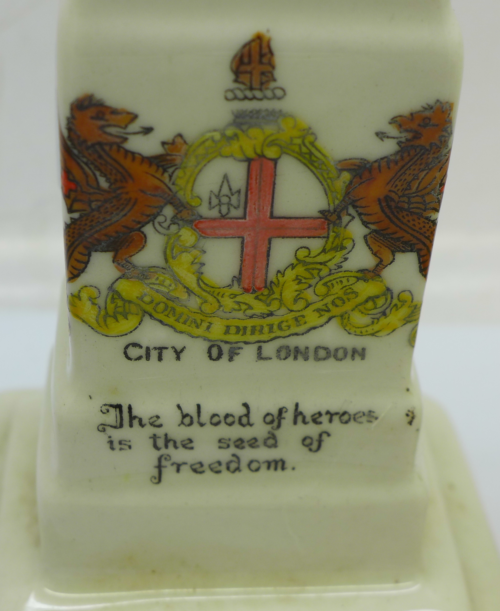 A collection of four crested post boxes, Nottingham a/f, City of London Cenotaph, Nottingham Council - Image 3 of 4