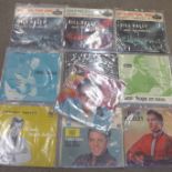 Ten EP's including Bill Haley, Conway Twitty and Elvis Presley