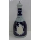 A commemorative Spode whisky decanter, Coronation of King George V and Queen Mary, June 1911, for