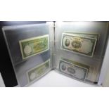 An album of Chinese banknotes (46), 1936-1941, uncirculated