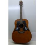 A Kay 'twin dove' acoustic guitar