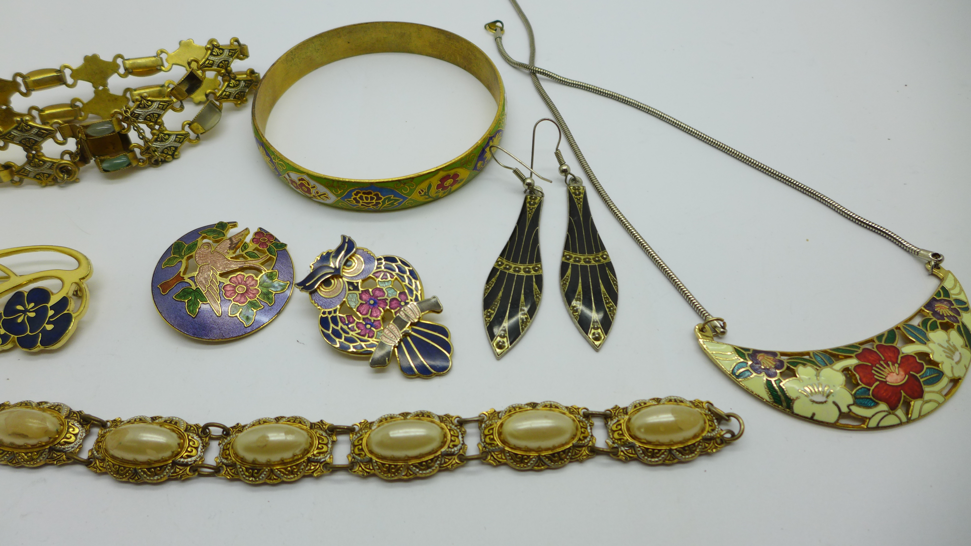 Cloisonne and Toledo jewellery - Image 3 of 3