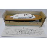 A Victory Models Vosper Triple Screw Turbine Yacht, boxed