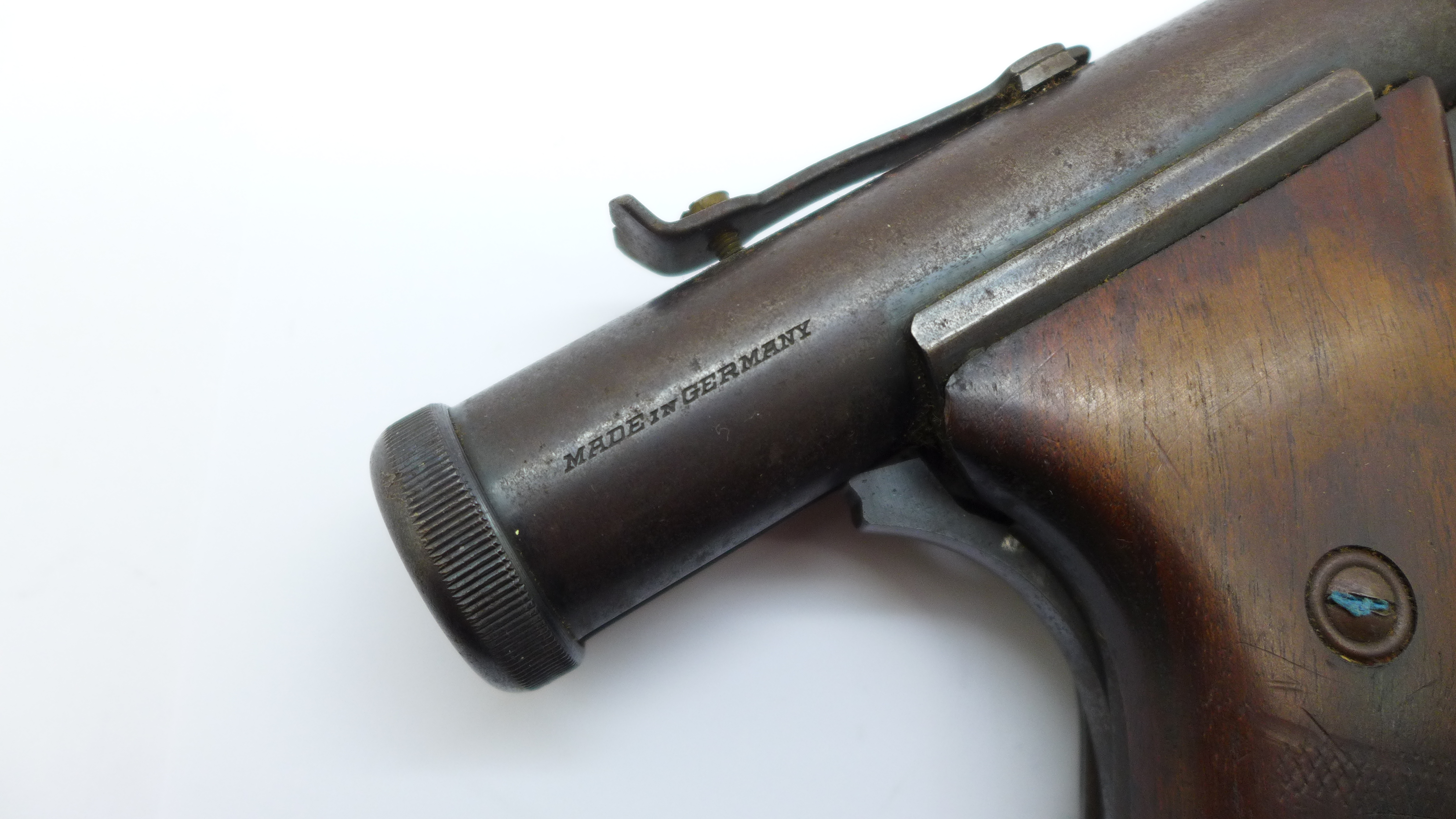 A German Haenel air pistol, cal. 4.5m/m, (.177) - Bild 5 aus 5
