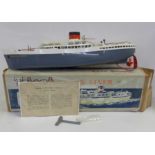 A Tri-ang clockwork R.M.S. Pretoria Castle ocean liner, boxed