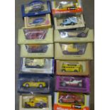 A collection of Models of Yesteryear and other model vehicles, boxed