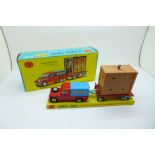 A Corgi Toys Chipperfields Land Rover with elephant cage on trailer, No.19 Gift Set, boxed