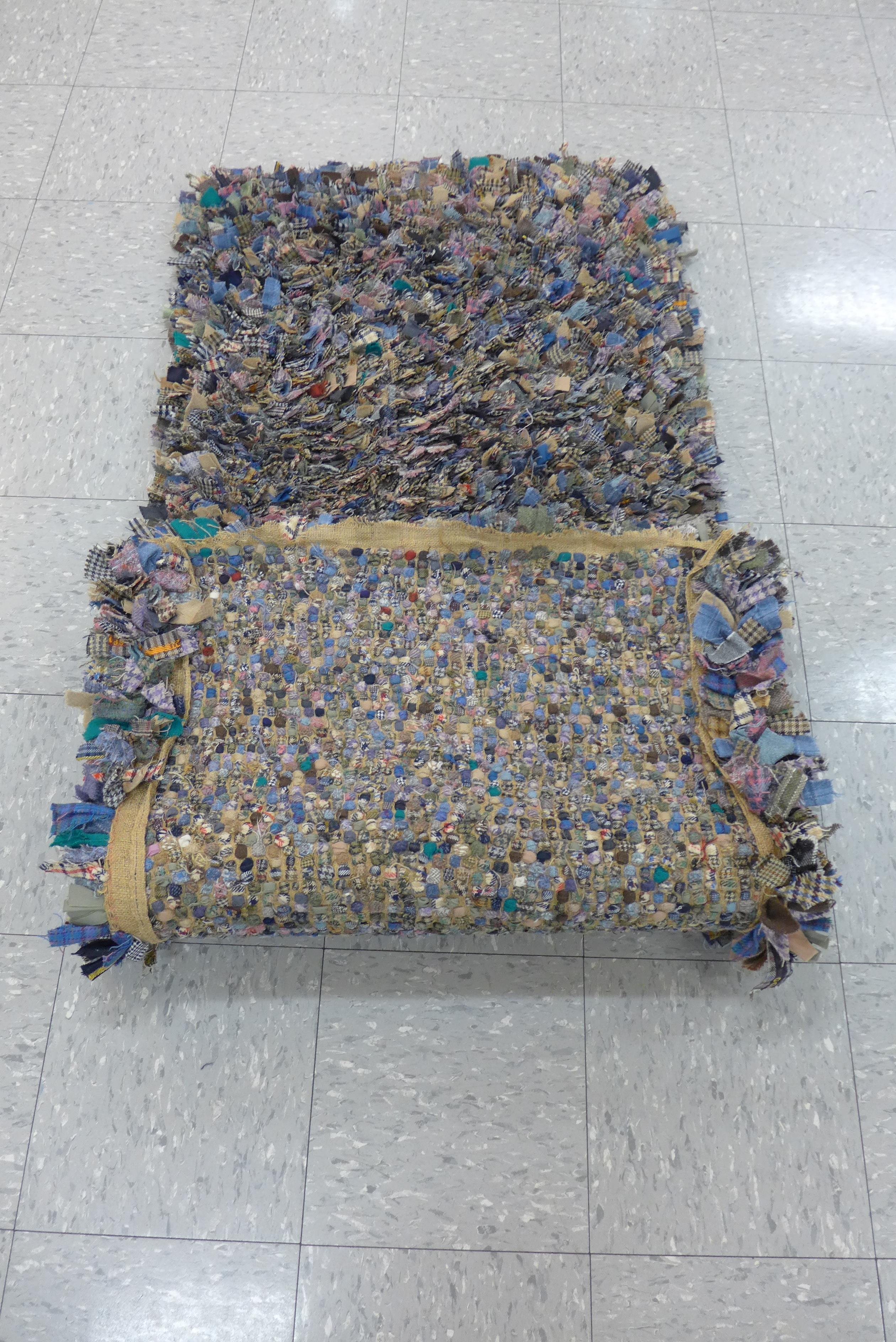 A rag runner rug, 187 x 80cms - Image 2 of 2