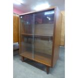 A small teak bookcase