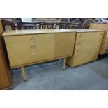 Two teak chests of drawers