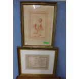 Two 18th Century W.W. Ryland aquatints