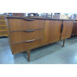 A teak sideboard