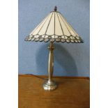 A Tiffany style table lamp