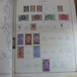 Stamps;-World collection Dahomey-Estonia: American "Scott" printed album housing a slightly