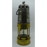 A miner's lamp