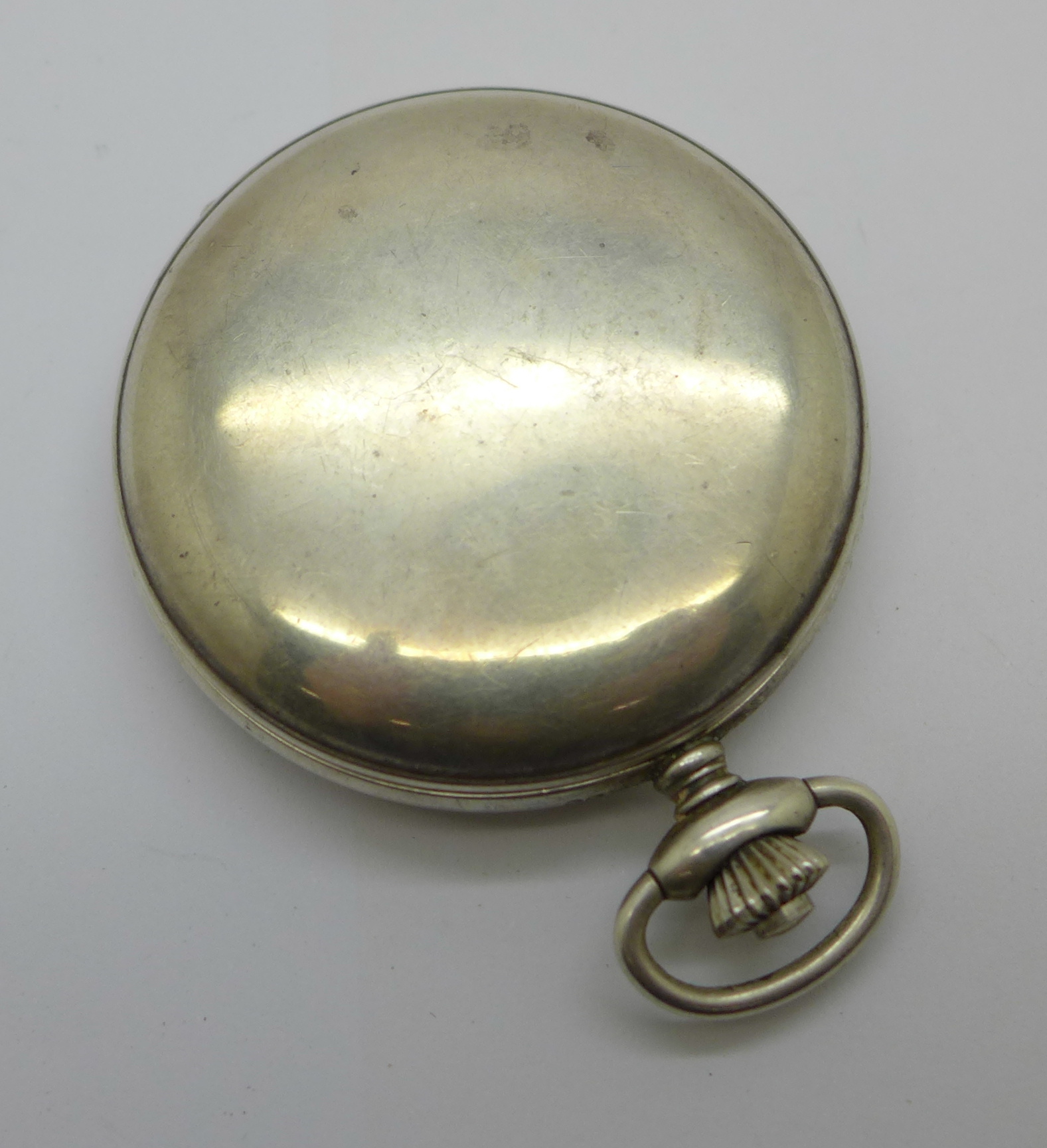 A 925 silver full-hunter pocket watch, lacking second hand - Image 2 of 5