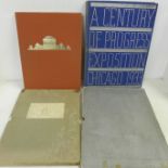 Two books; Chicago Exhibition 1933 and Elks Memorial 1954