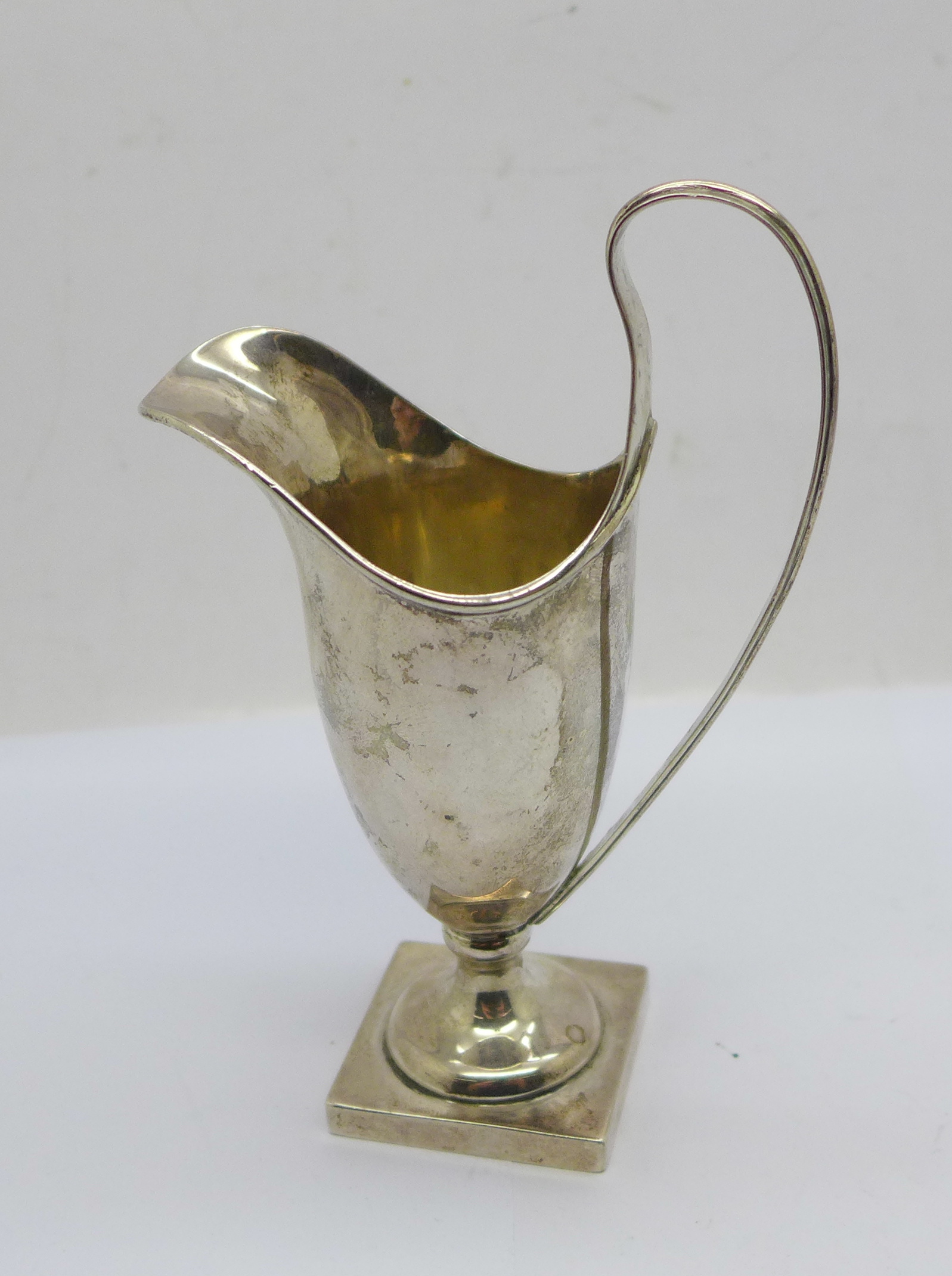 A silver cream jug, Birmingham 1900, 52g - Bild 3 aus 6