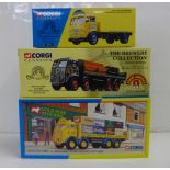 Three Corgi Classics model vehicles, 09802, 09801 and 12501, boxed