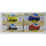 Four Corgi Classics model vehicles, 97980, 97970, 97930 and 97971, boxed