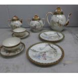 An oriental 'tea-for-two' tea service **PLEASE NOTE THIS LOT IS NOT ELIGIBLE FOR POSTING AND