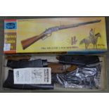 A boxed 1970 Life-Like Hobby Kits Western Saddle Gun model kit