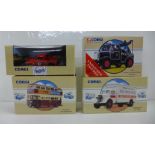 Four Corgi Classics model vehicles, 97368, 97003, 97126 and 96851, boxed