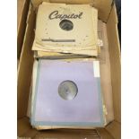 A box of 78RPM records **PLEASE NOTE THIS LOT IS NOT ELIGIBLE FOR POSTING AND PACKING**