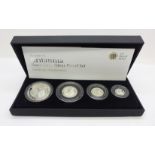 A 'The Royal Mint' Britannia 2008 four coin silver proof set