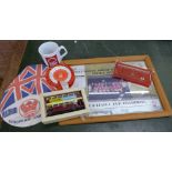 Nottingham Forest collectables and a Corgi AEC West Bridgford 61A Clifton bus, boxed