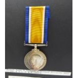 A WWI British War Medal to 359437 Pte. J. Stanton L'Pool R., killed in action 12 April 1918