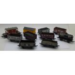 Ten 00 gauge Bachmann rail wagons