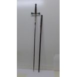 A dress sword and scabbard