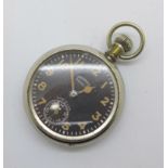 An Ingersoll Radiolite pocket watch