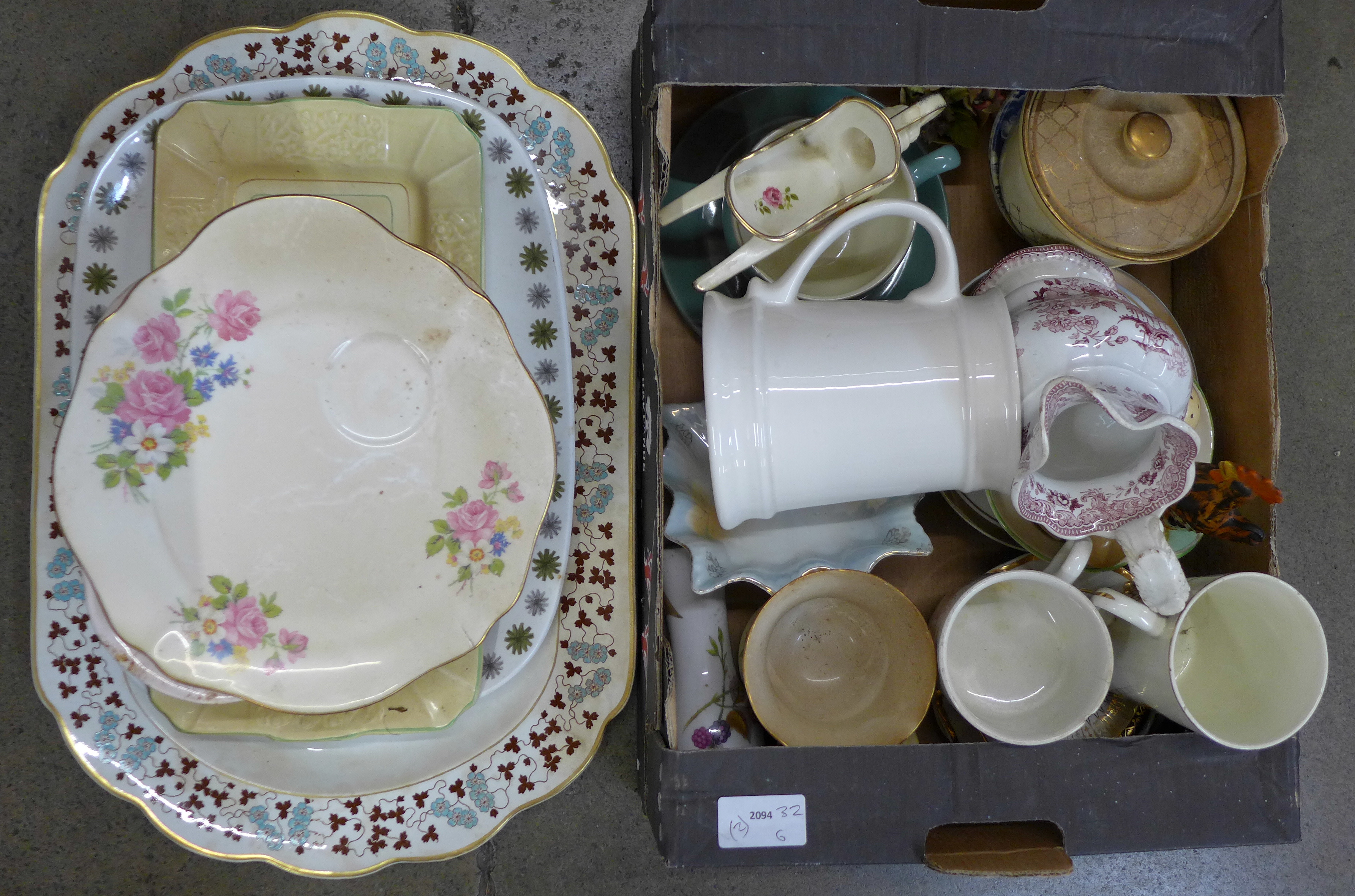 A large collection of china including a Grafton tea service, a novelty breakfast cruet and - Bild 3 aus 3