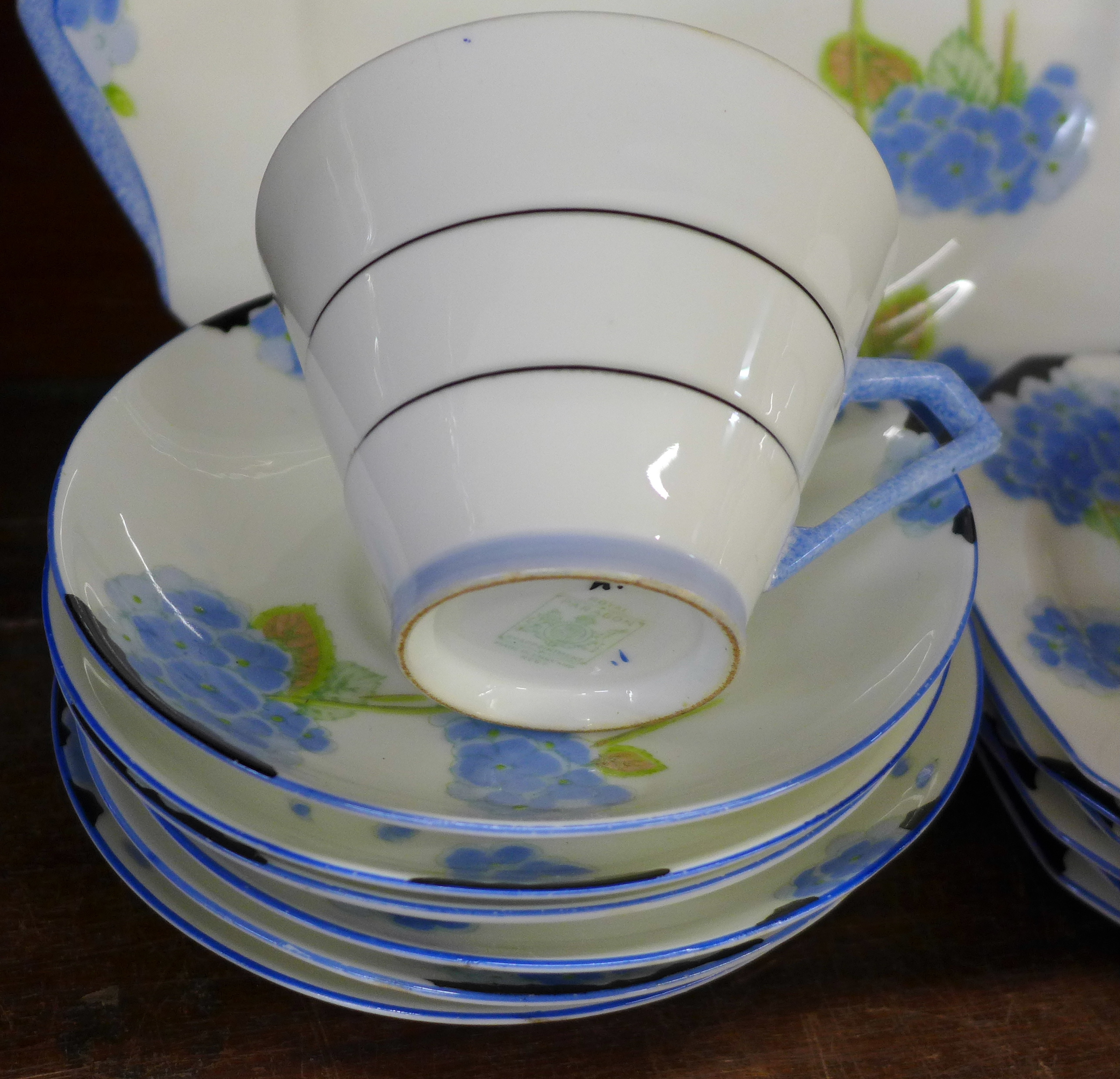 A Paragon Art Deco part tea service - Bild 2 aus 5