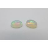 Two unmounted opals