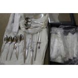 124 Pieces of community plate German cutlery