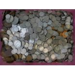 A collection of British coins including decimal, 11kg